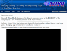 Tablet Screenshot of nitromarketing.com